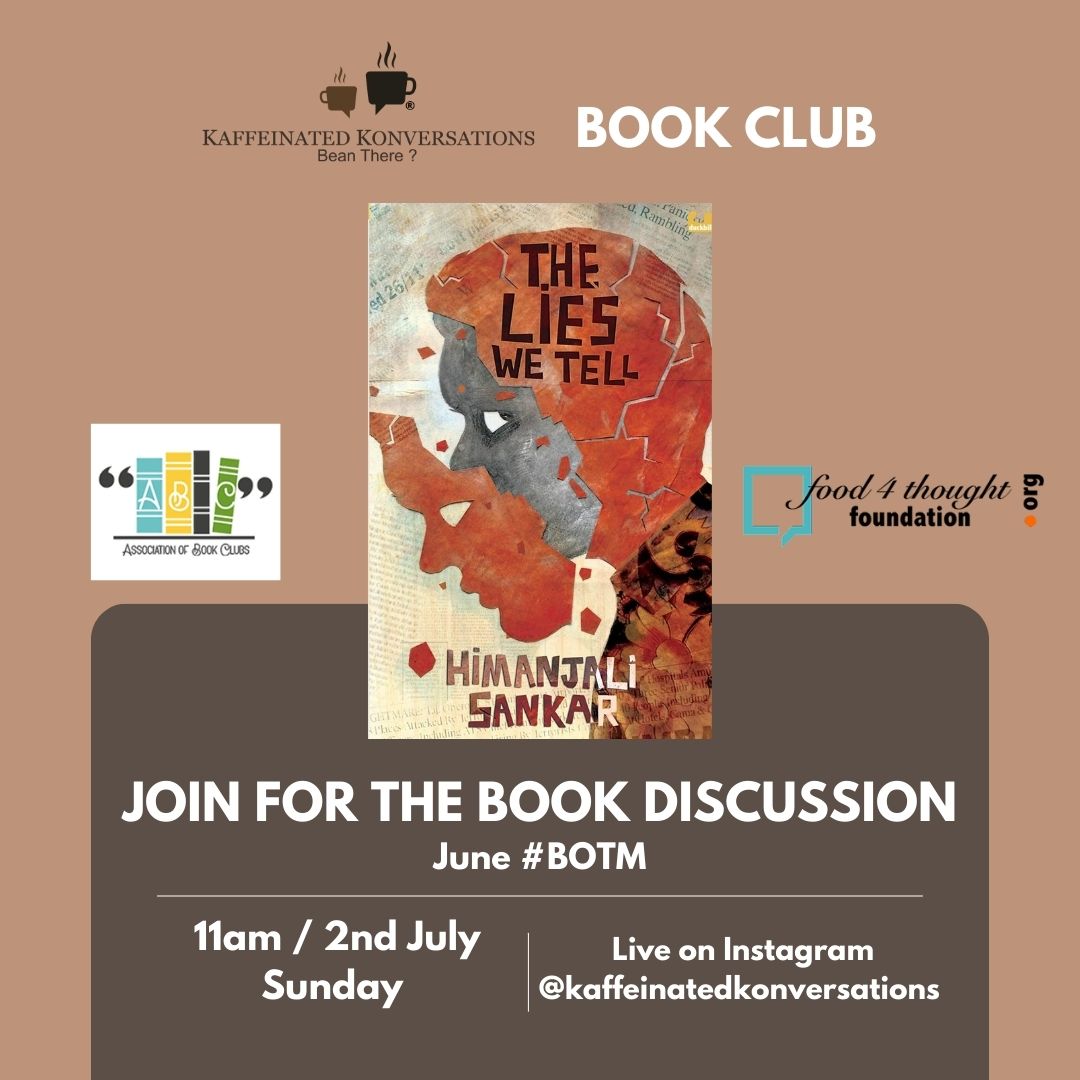 The Lies We Tell by Himanjali Sankar