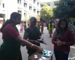BOOK DONATION CAMPAIGN AT ST. ANNA'S COLLEGE FOR WOMEN, HYDERABAD 