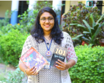 BOOK DONATION CAMPAIGN BY RBVRR WOMEN'S COLLEGE HYDERABAD 