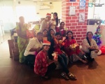 CHRISTMAS CELEBRATION AT FOOD4THOUGHTFOUNDATION OFFICE WITH THE STRATEGIST TEAM 